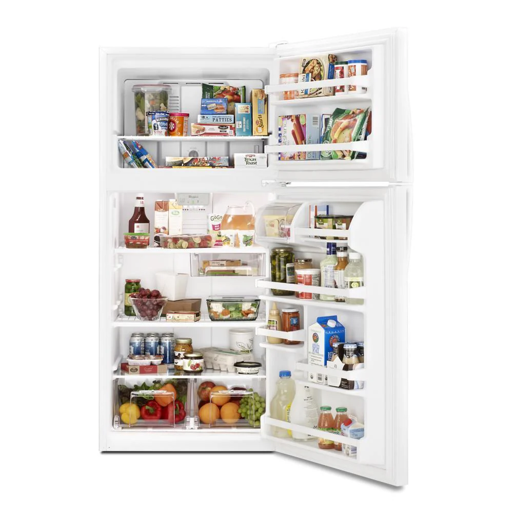 Whirlpool WRT108FFDW 30-inch Wide Top Freezer Refrigerator - 18 Cu. Ft. - Image 5
