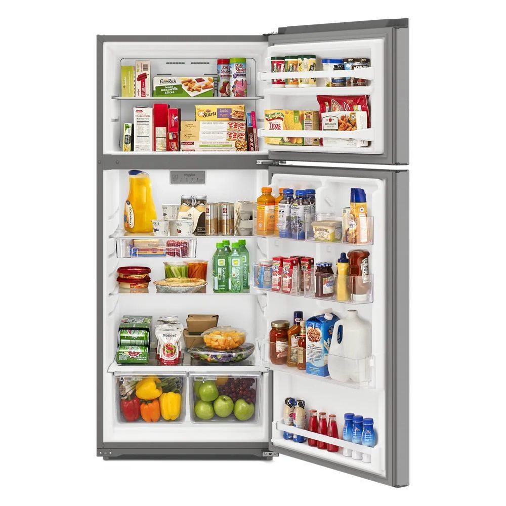 Whirlpool WRTX5028PM 28-inch Wide Top-Freezer Refrigerator - 16.3 Cu. Ft. - Image 14