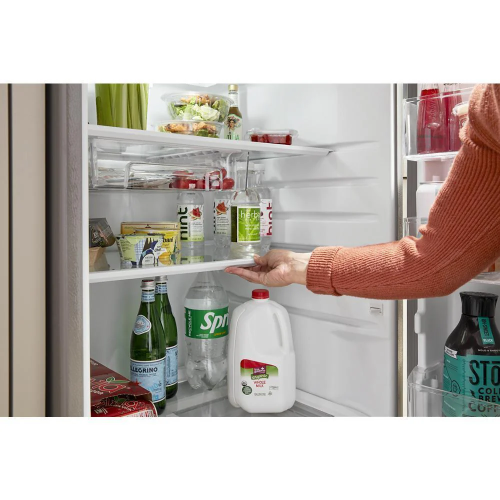 Whirlpool WRTX5328PB 28-inch Wide Top-Freezer Refrigerator - 16.3 Cu. Ft. - Image 9