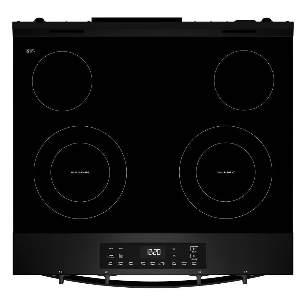 Whirlpool WSES3130SB 30-inch Electric Range with No Preheat and Slow Cook Modes - Image 6