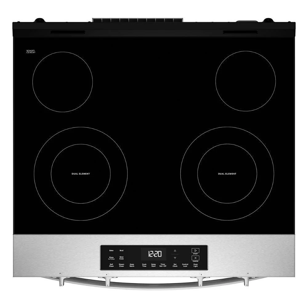 Whirlpool WSES3130SS 30-inch Electric Range with No Preheat and Slow Cook Modes - Image 7
