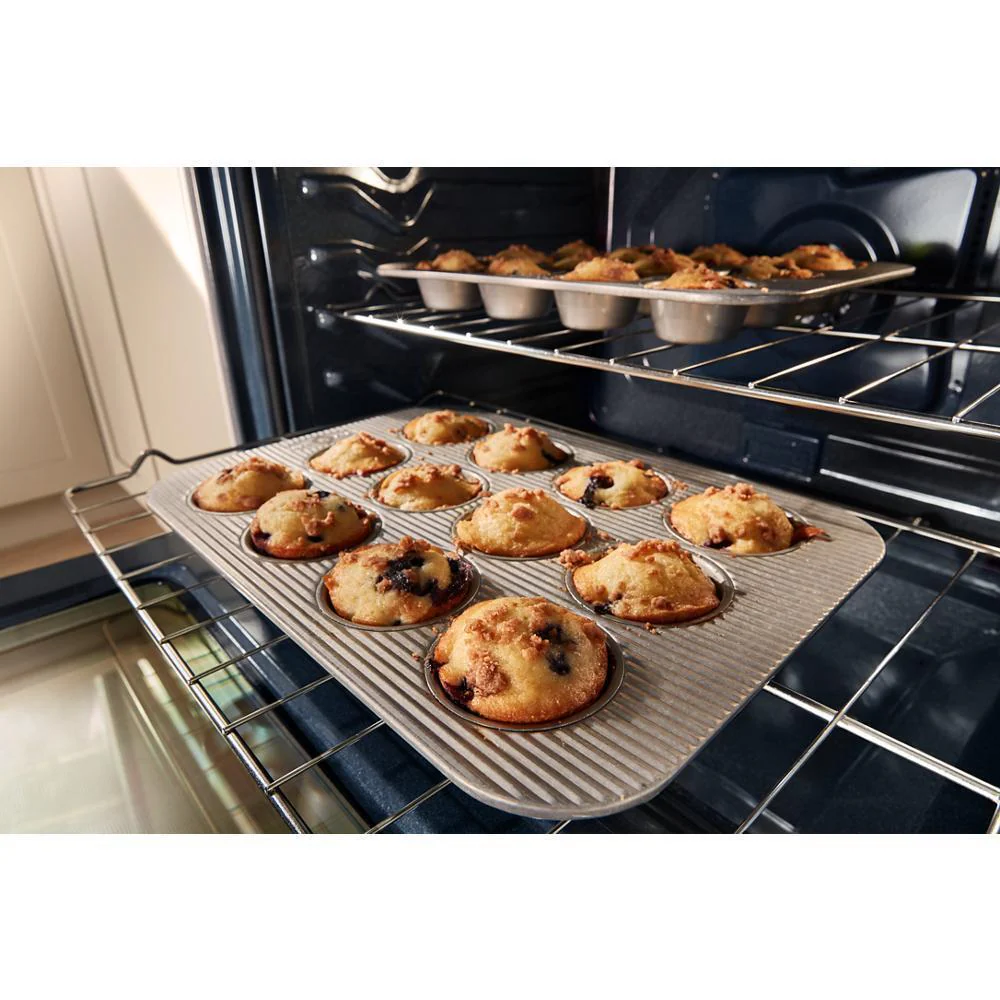 Whirlpool WSES5030SB 30-inch Electric Smart Range with Air Cooking Technology - Image 12