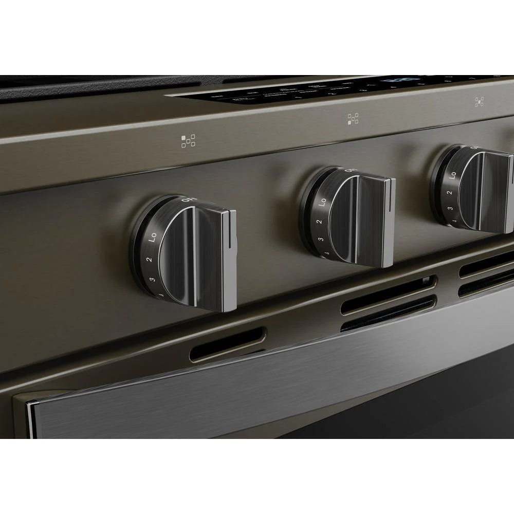 Whirlpool WSGS7530RV 30-inch Smart Slide In Gas Range with Air Cooking Technology, No Preheat Air Fry, Steam/Self Clean and High Speed Preheat - Image 7
