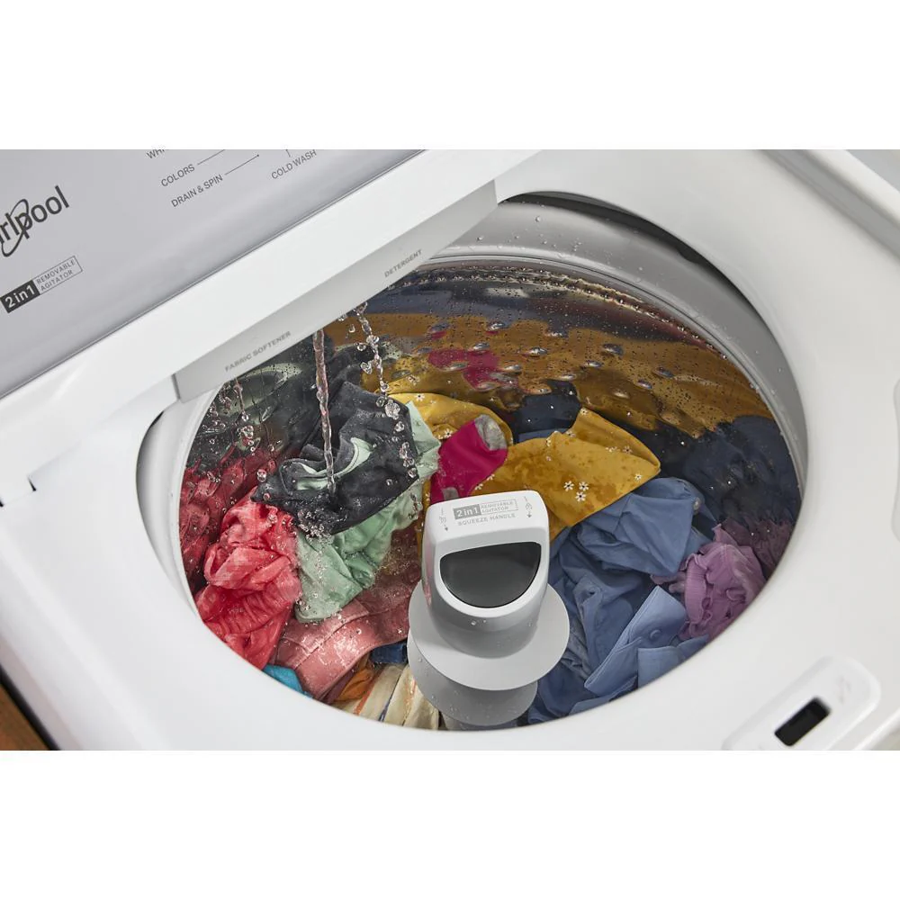 Whirlpool WTW4107SW 4.2 - 4.3 Cu. Ft. Whirlpool® Top Load Washer with 2-in-1 Removable Agitator - Image 5