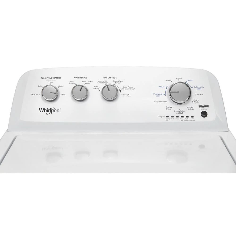 Whirlpool WTW4855HW 3.8 cu. ft. Top Load Washer with Soaking Cycles, 12 Cycles - Image 7