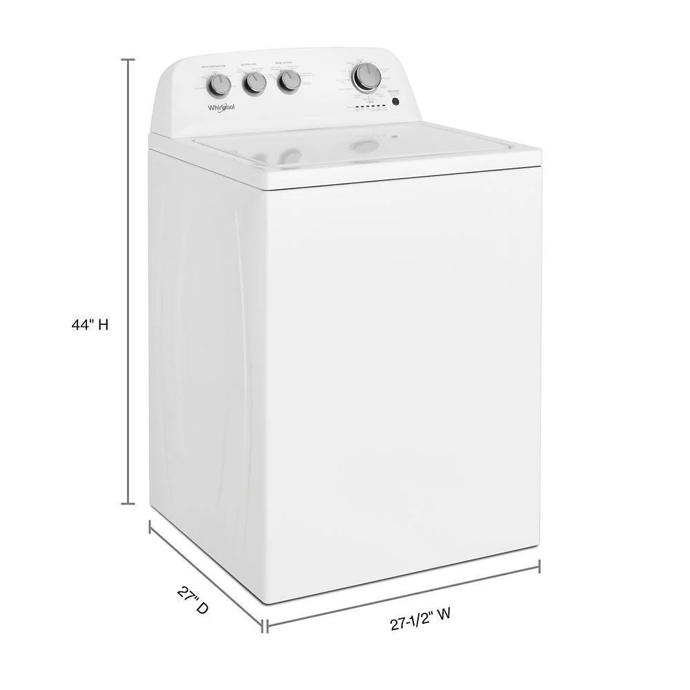 Whirlpool WTW4855HW 3.8 cu. ft. Top Load Washer with Soaking Cycles, 12 Cycles - Image 9