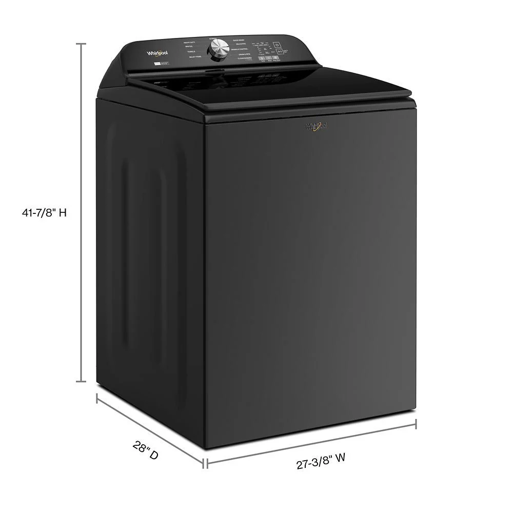 Whirlpool WTW6157PB 5.2-5.3 Cu. Ft. Whirlpool® Top Load Washer with Removable Agitator - Image 4