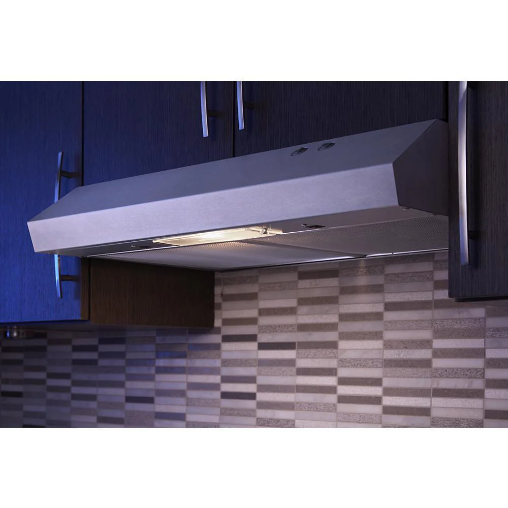 Whirlpool WVU17UC0JS 30" Range Hood with Full-Width Grease Filters - Image 7