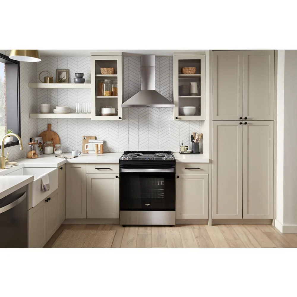 Whirlpool WVW53UC0LS 30" Chimney Wall Mount Range Hood - Image 9