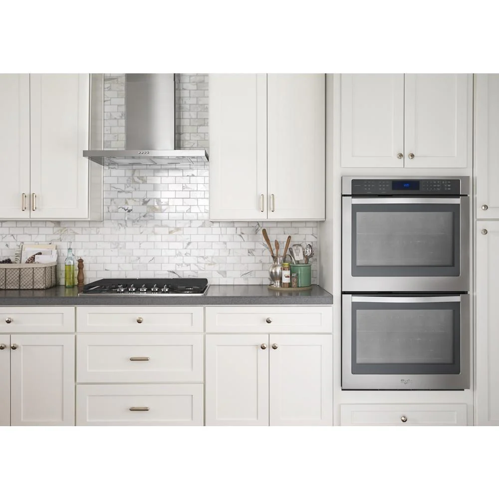 Whirlpool WVW57UC6FS 36" Stainless Steel Wall Mount Flat Range Hood - Image 5