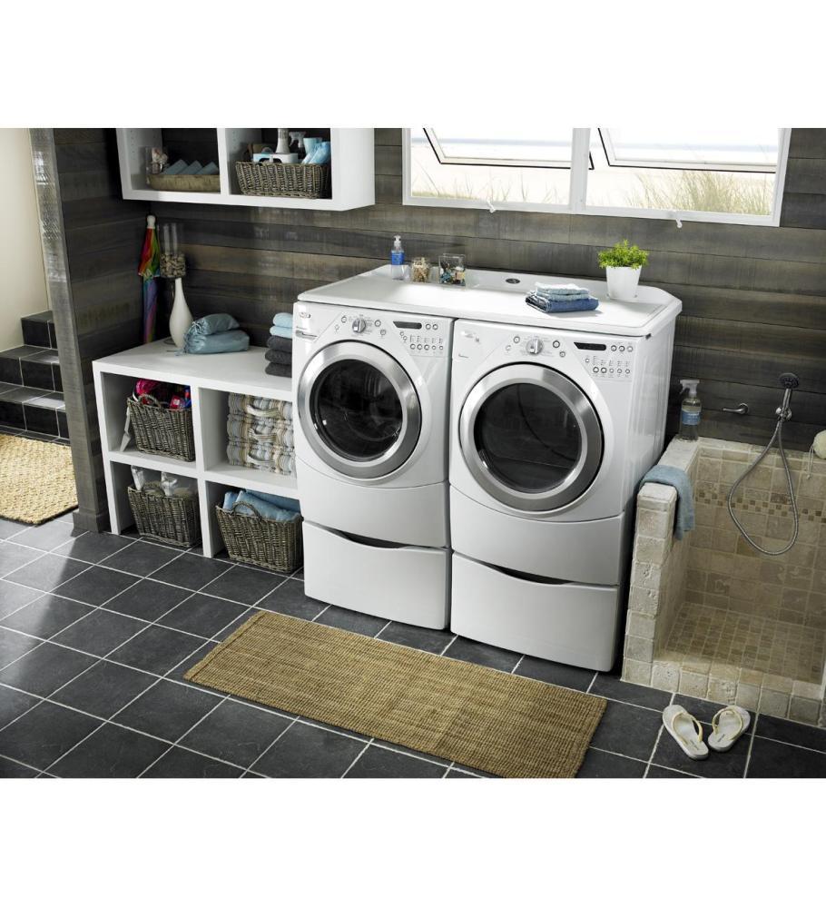 Whirlpool 15.5" Laundry Pedestal with Storage Drawer - Image 42