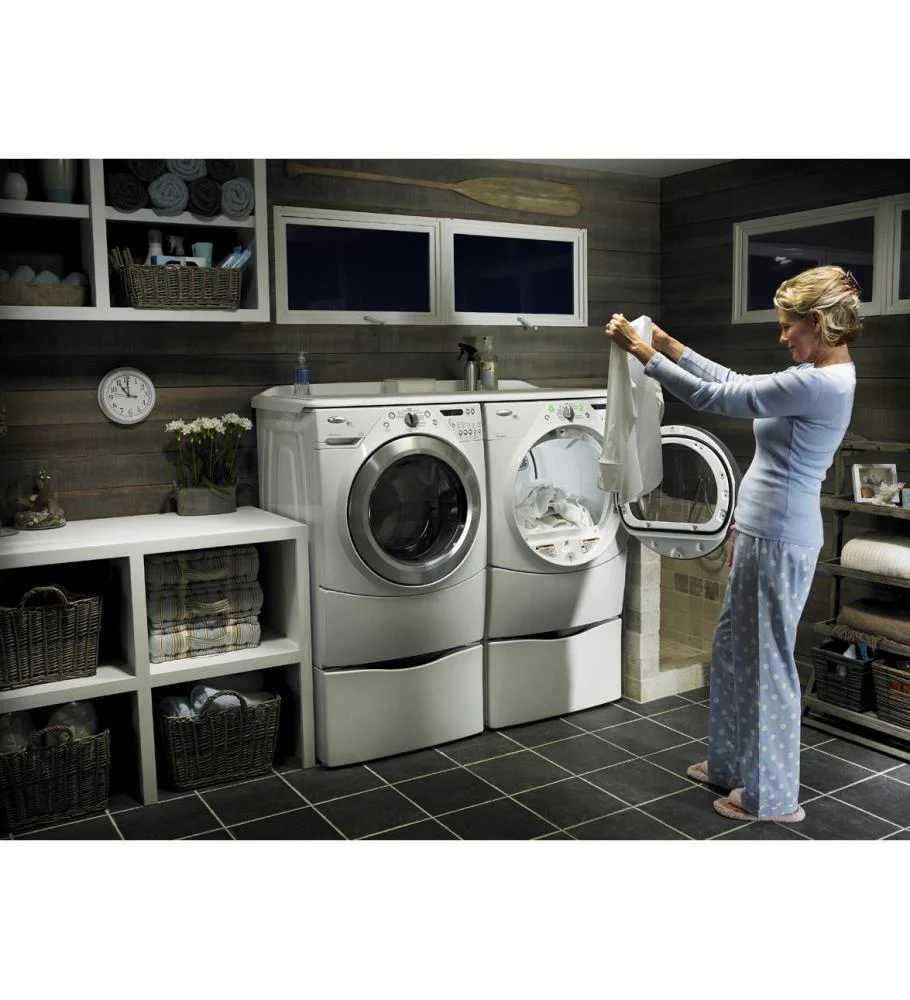 Whirlpool 15.5" Laundry Pedestal with Storage Drawer - Image 44