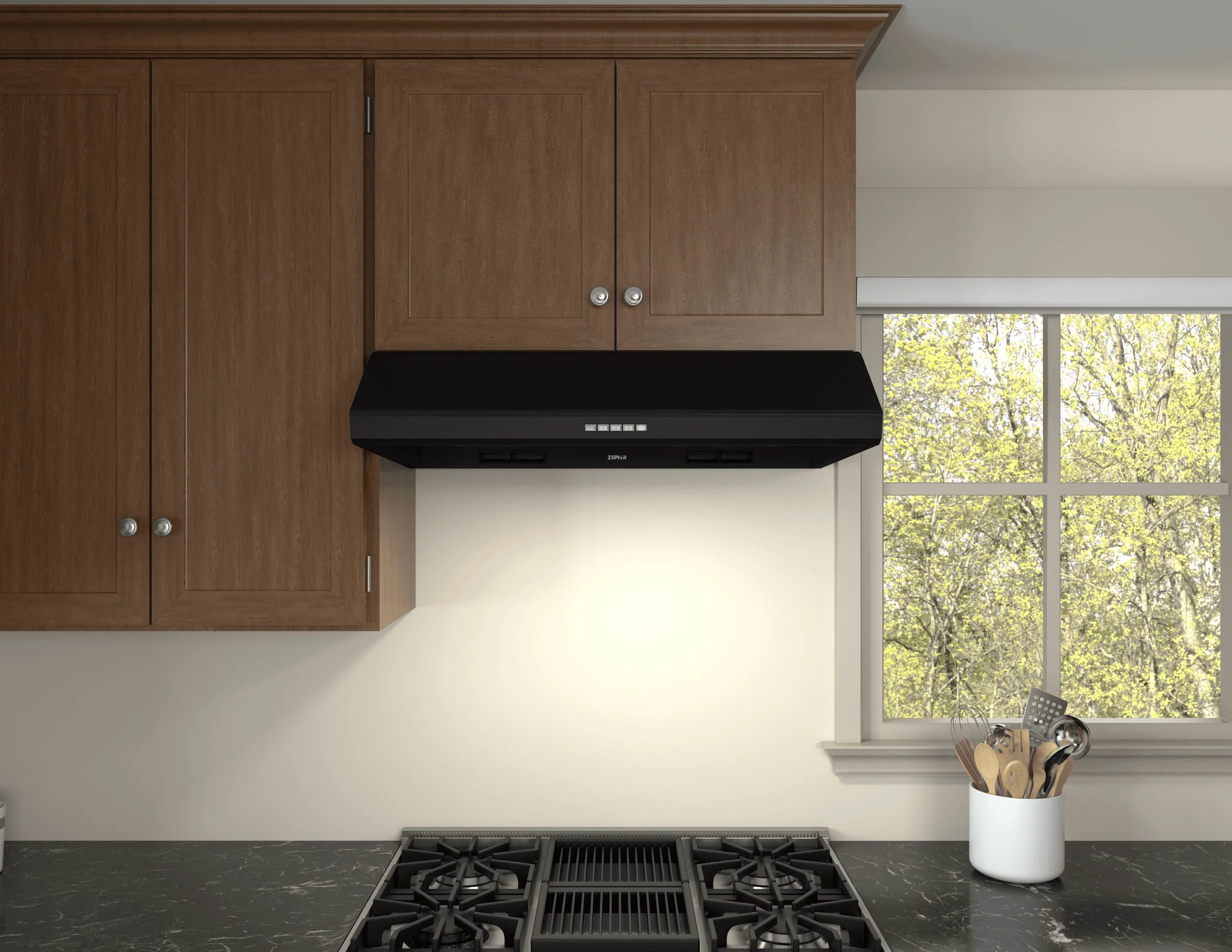Zephyr AK2500BB Hurricane, UC, 30", Blk, 695 CFM, ACT - Image 3
