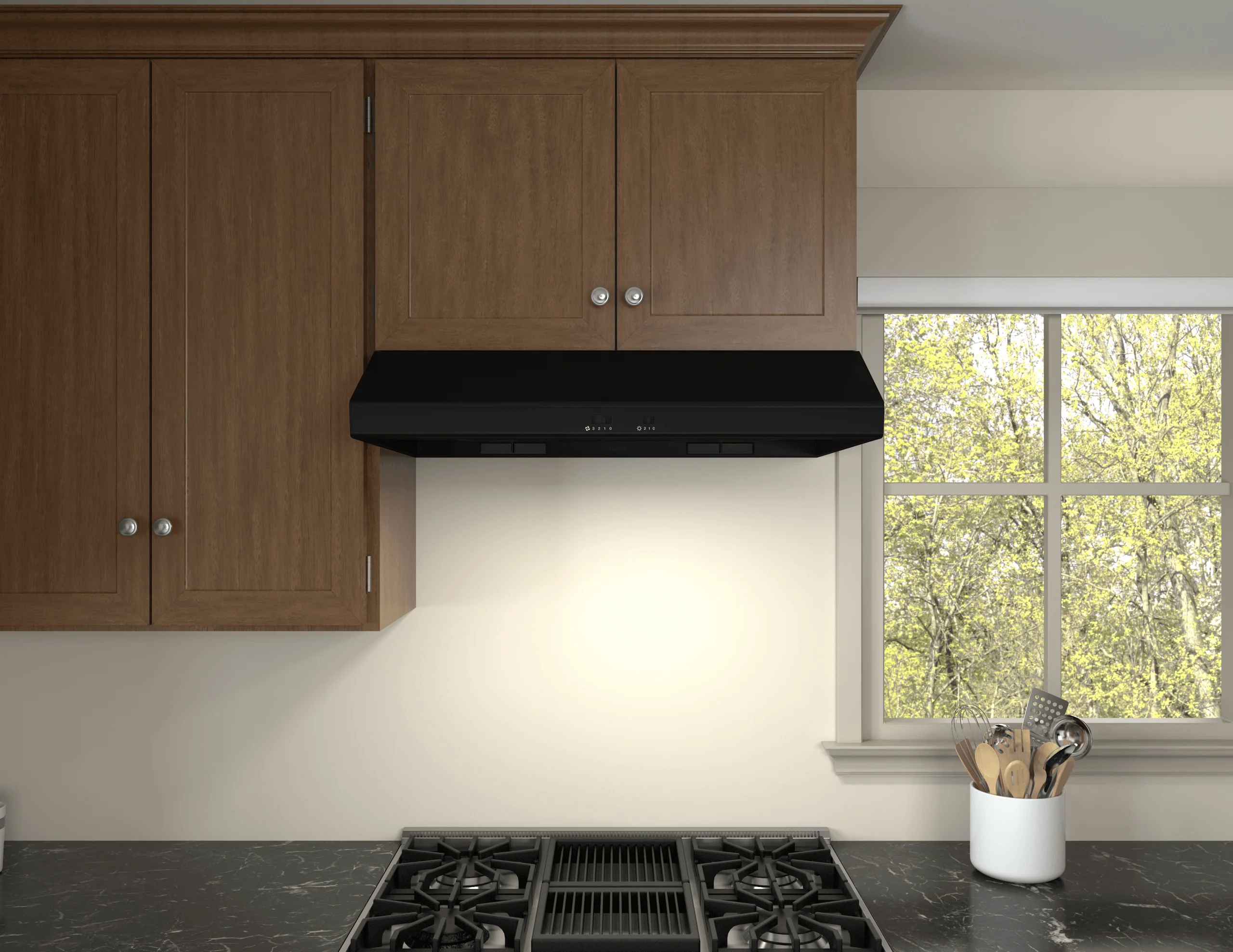 Zephyr AK6536BB Cyclone, UC, 36", Blk, 600 CFM - Image 3
