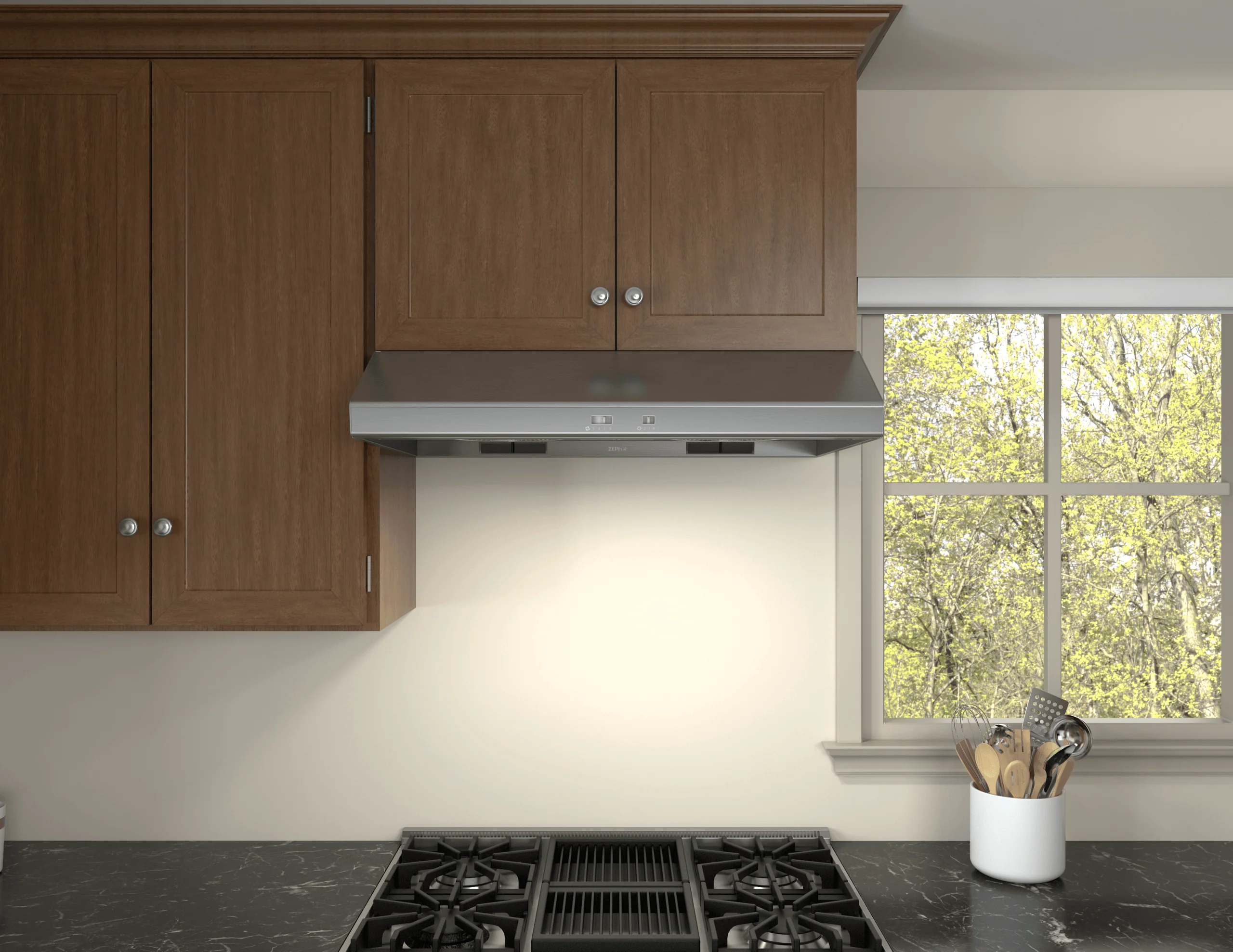 Zephyr AK6536CS Cyclone, Under Cabinet, 36", SS, 600 CFM - Image 4
