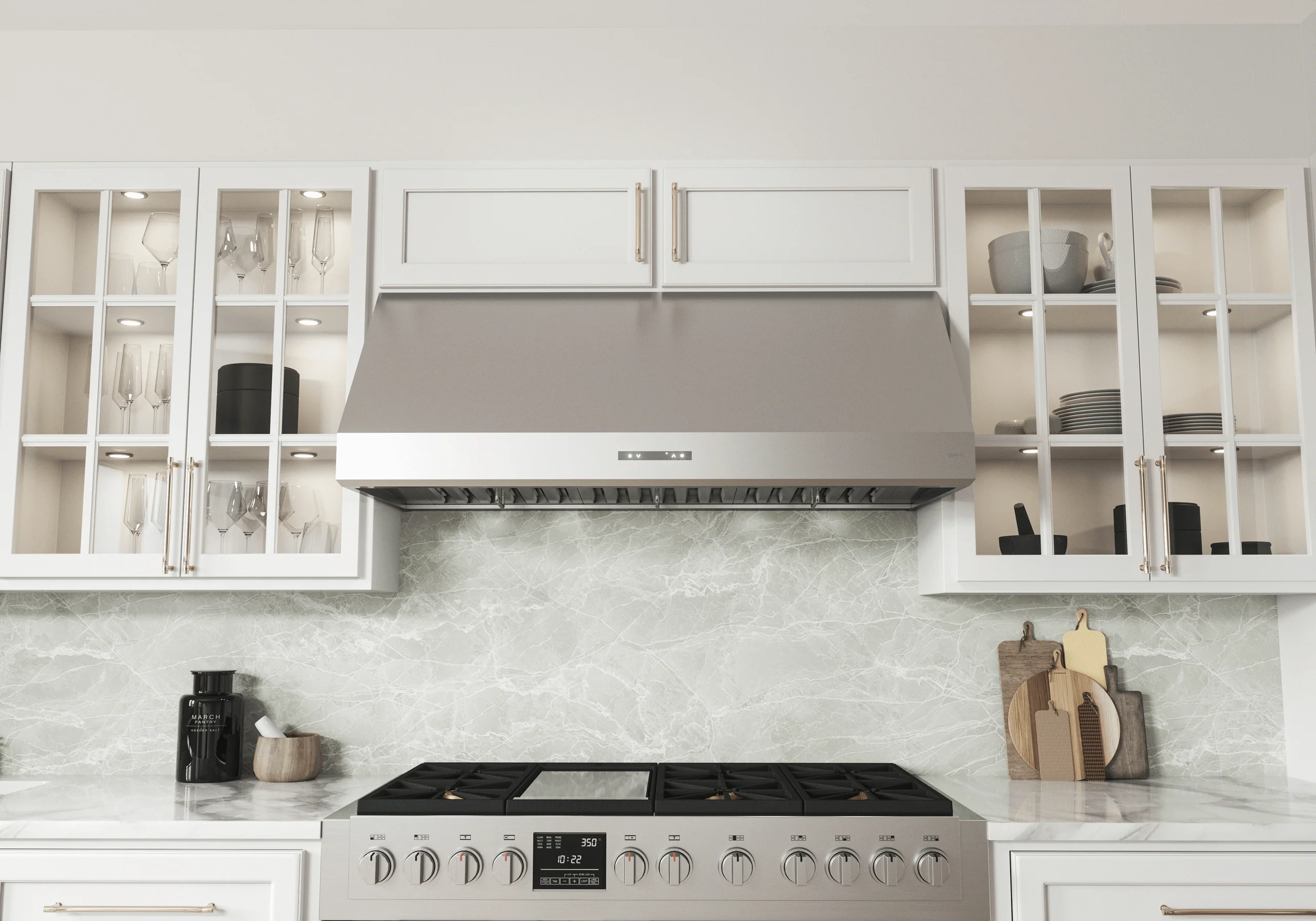 Zephyr AK7436AS Tidal II Connect 18in Wall, 36in, SS, LED, ACT - Image 4