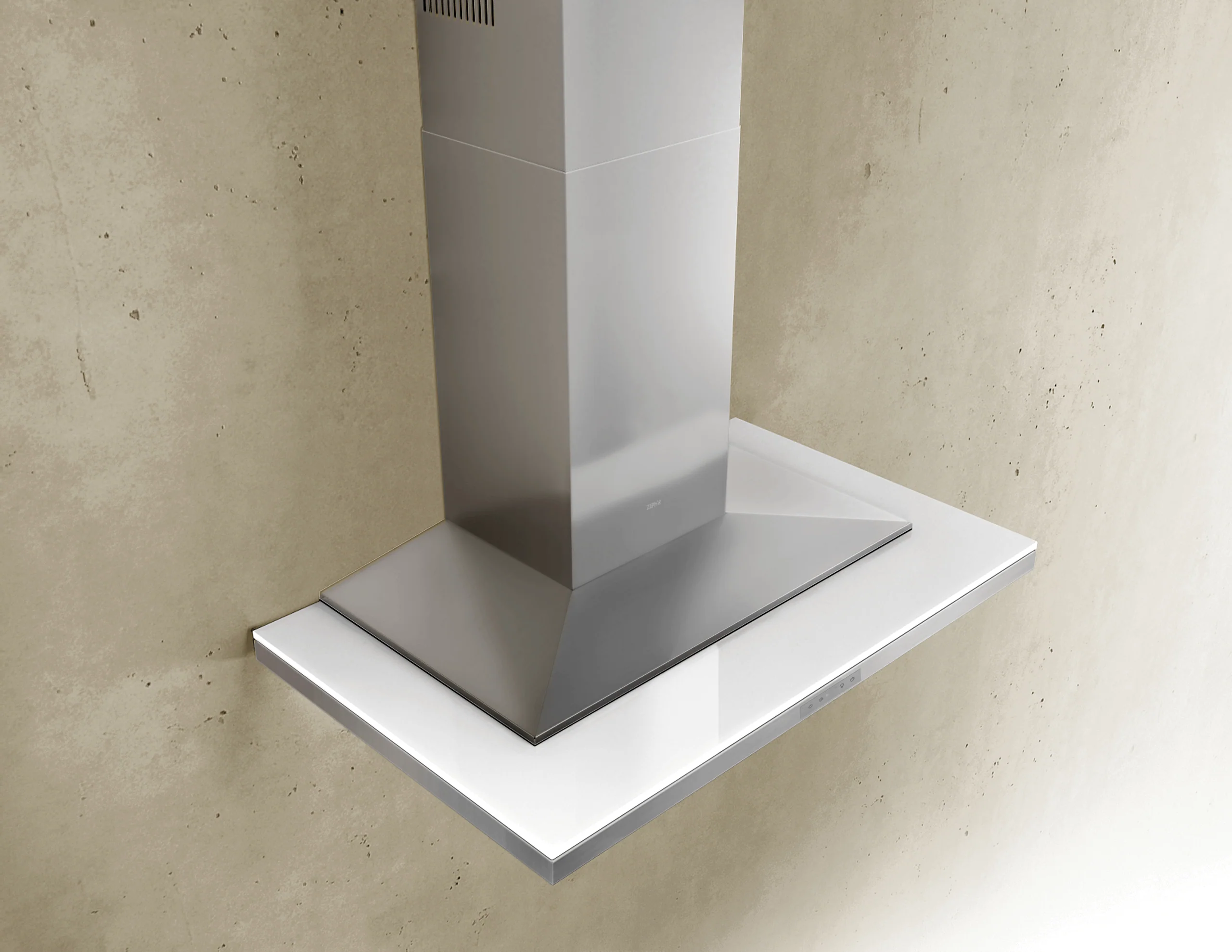 Zephyr ALAE42BWX Layers, Wall, 42", SS/Wht Glass, LED, BODY ONLY - Image 4