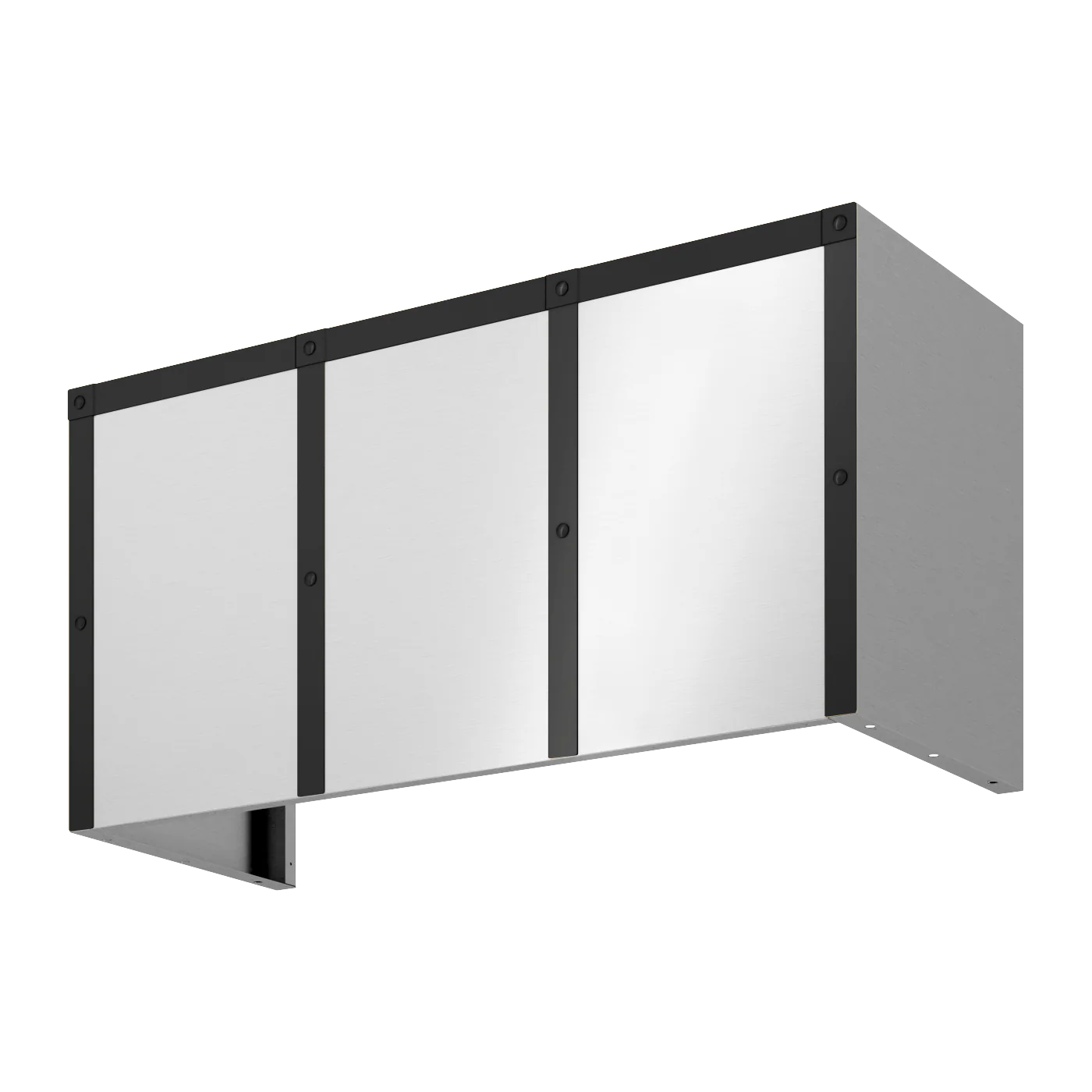 Zephyr BKDC14818AMB Duct Cover Banding Kit, 48in x 18in, Matte Black Finish