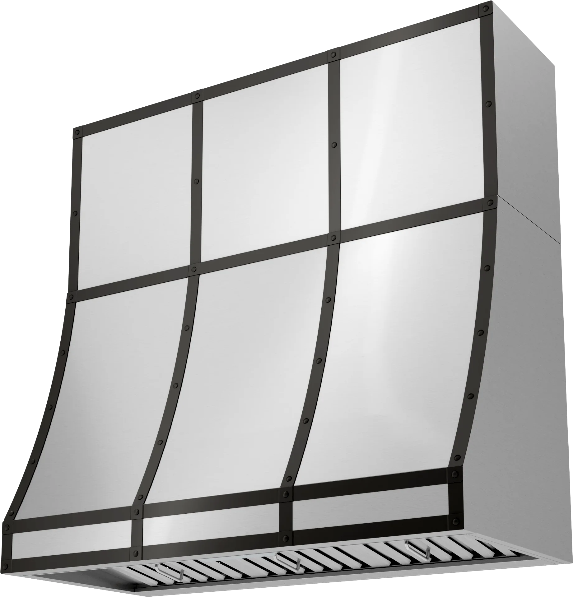 Zephyr BKDC14818AMB Duct Cover Banding Kit, 48in x 18in, Matte Black Finish - Image 3
