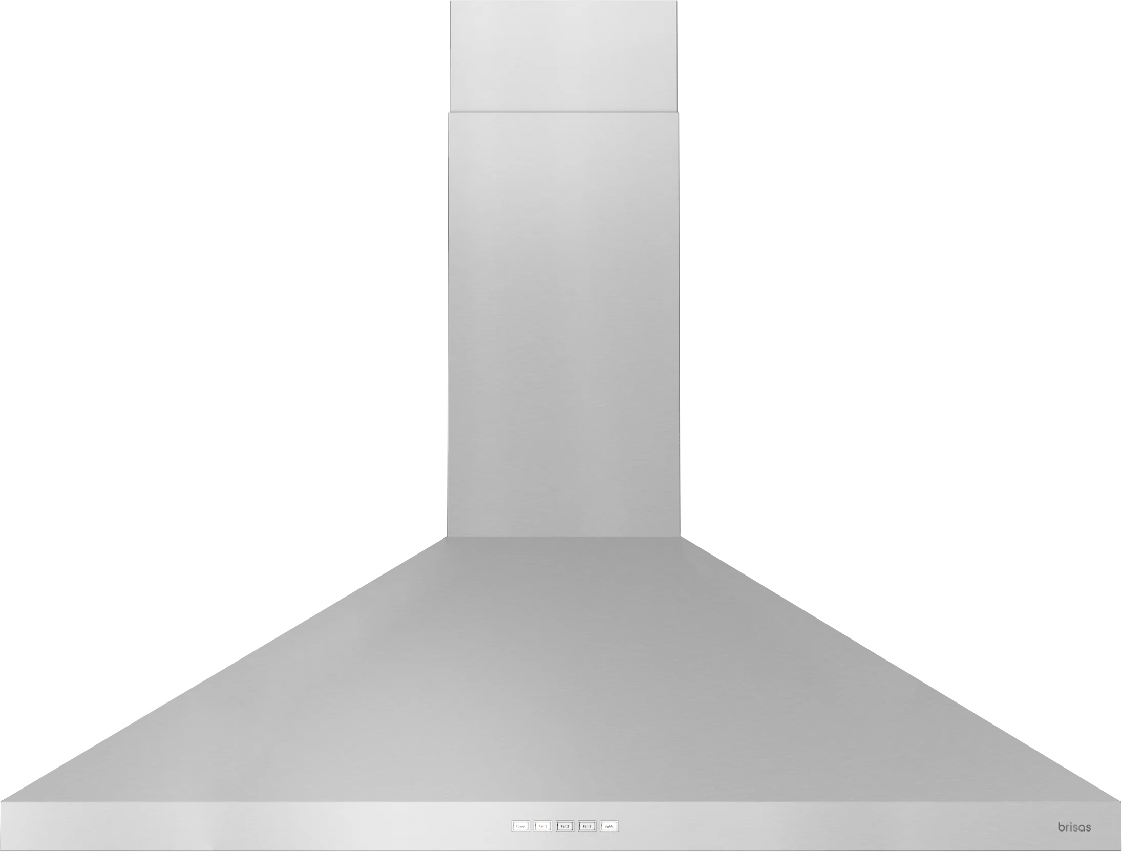 Zephyr BVEE36CS Brisas Traditional Pyramid Wall, 36" SS, ACT, LED