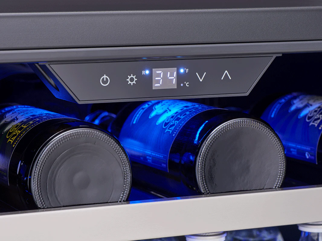 PRB24C01ASADA Presrv ADA Beverage Cooler, 24in Compact, SS, Reversible Door + Lock, 1 Zone - Image 6