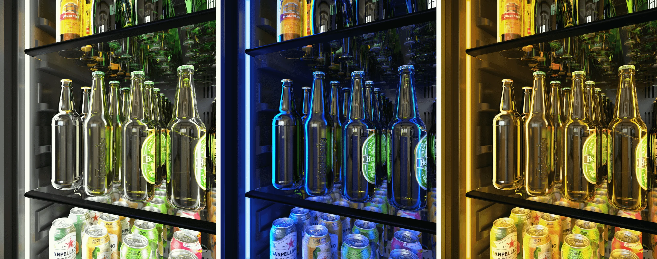 Zephyr PRB24F01BPG Presrv Beverage Cooler, 24in Full Size, Panel Ready+Glass, Reversible Door, 1 Zone - Image 8