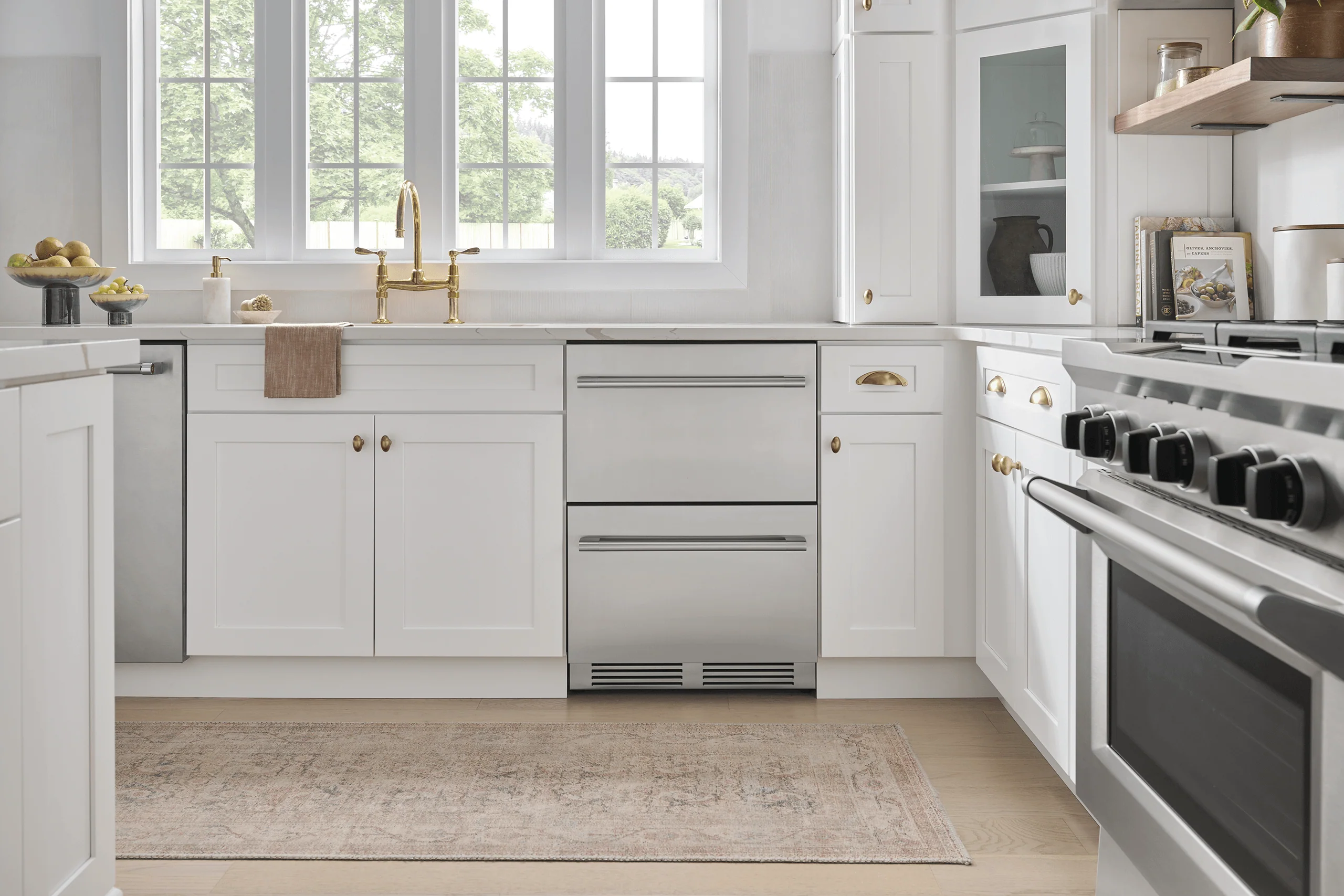 Zephyr PRRD24C2AS Presrv Refrigerator Drawers, 24in Compact, SS, 2 Zone - Image 4