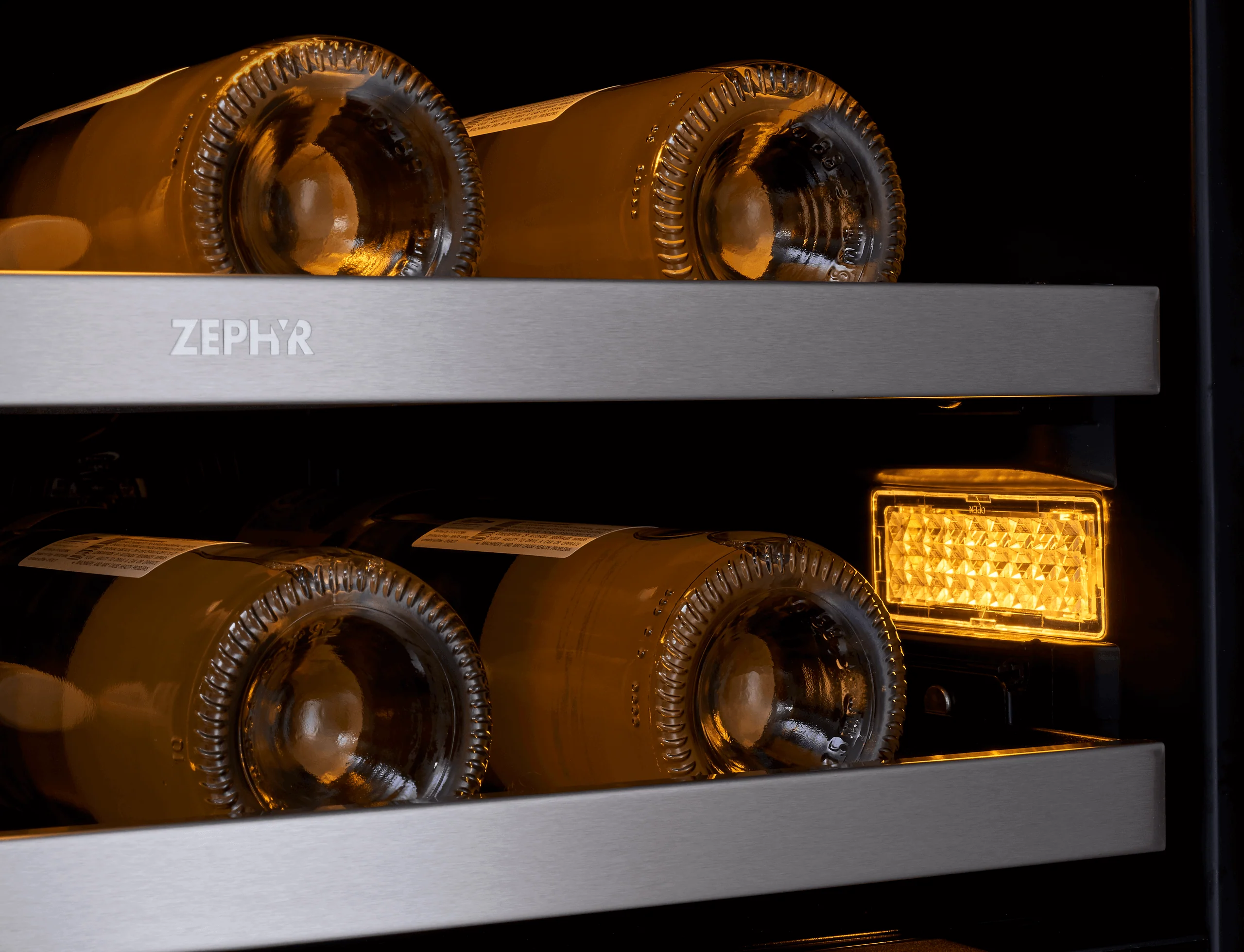 Zephyr PRW24C32CG Presrv Wine Cooler, 24in UC, SS+Gls, Fr Door, 2Z - Image 10