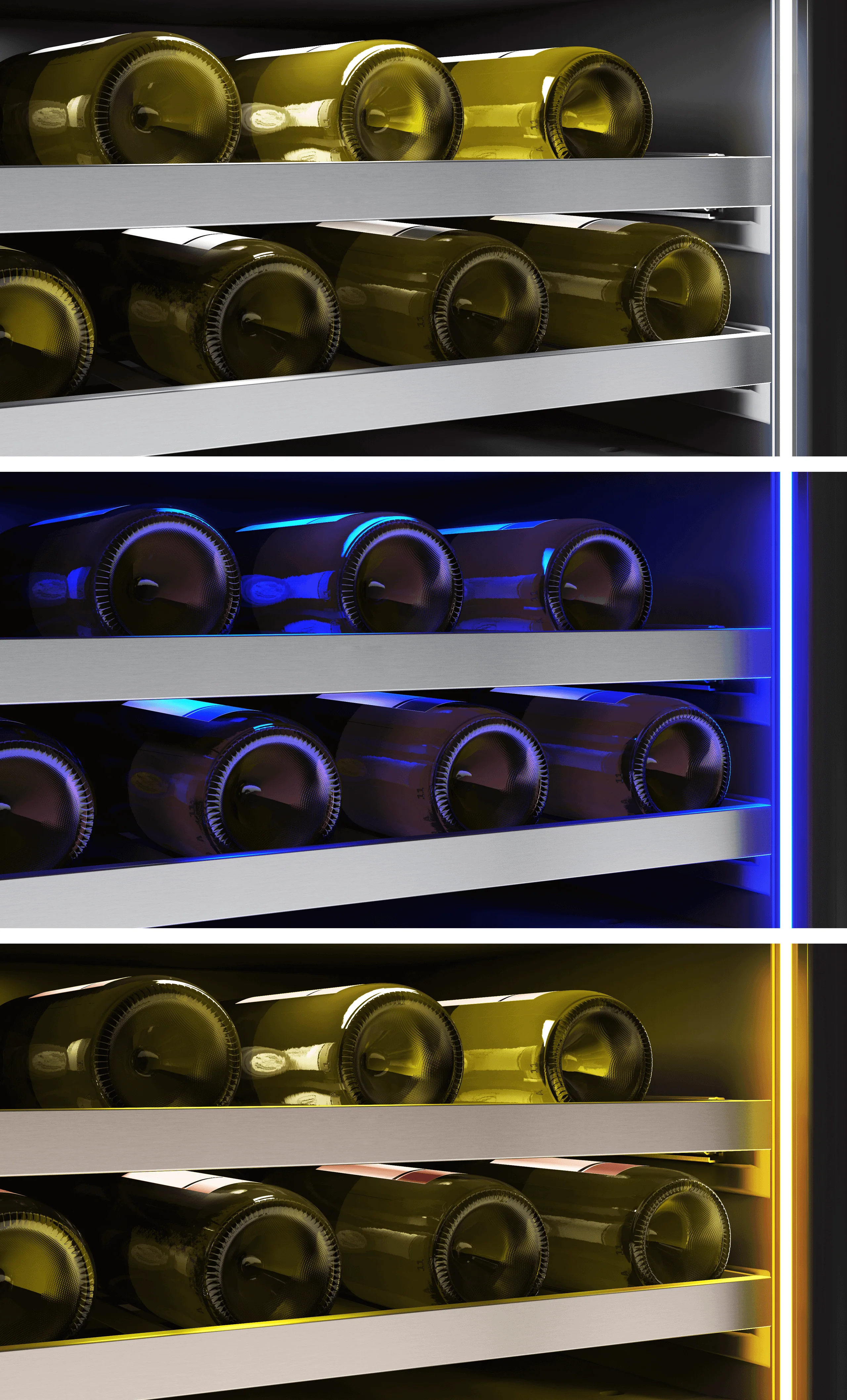 Zephyr PRW24F02CPG Presrv Wine Cooler, 24in Full Size, Panel Ready+Glass, Reversible Door, 2 Zone - Image 8